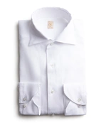 1899 Slim Skjorta Linne Vit 44