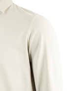 Jerseyskjorta Bomull Benvit 56