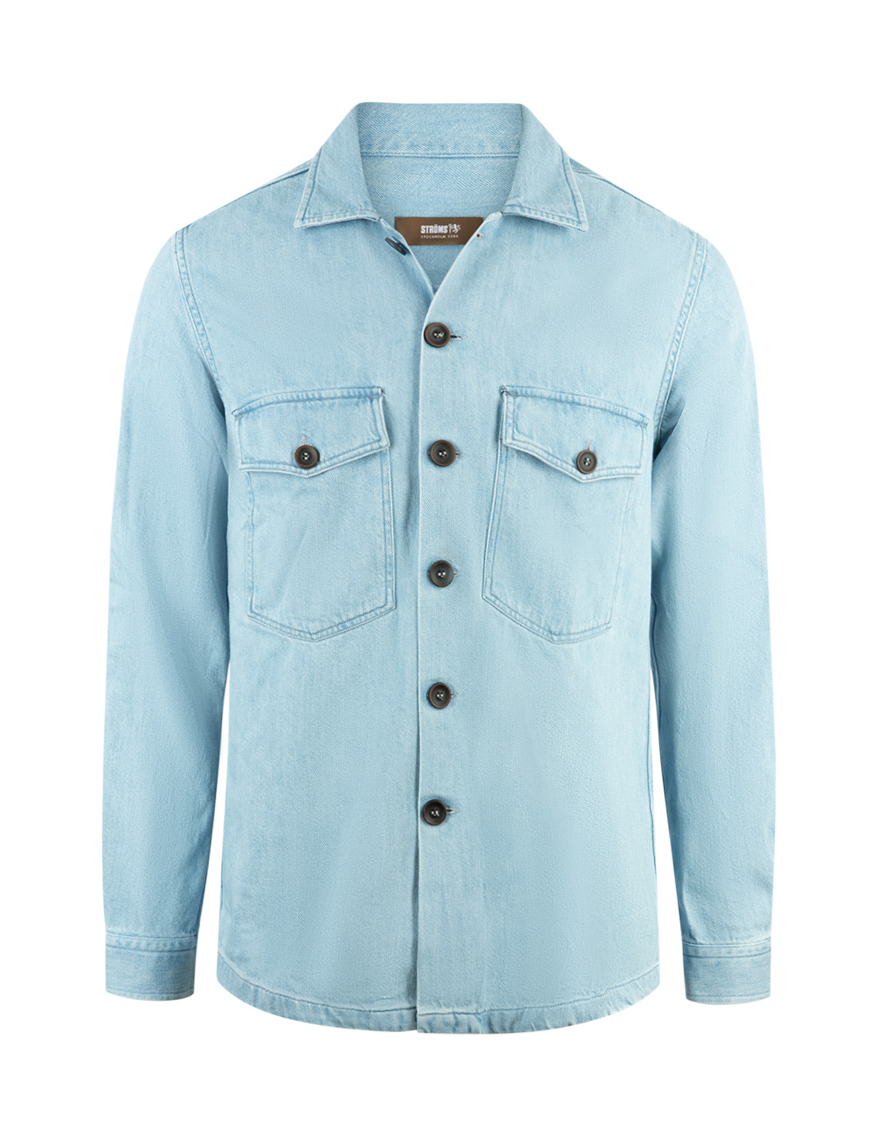 Overshirt Denim Ljusblå M