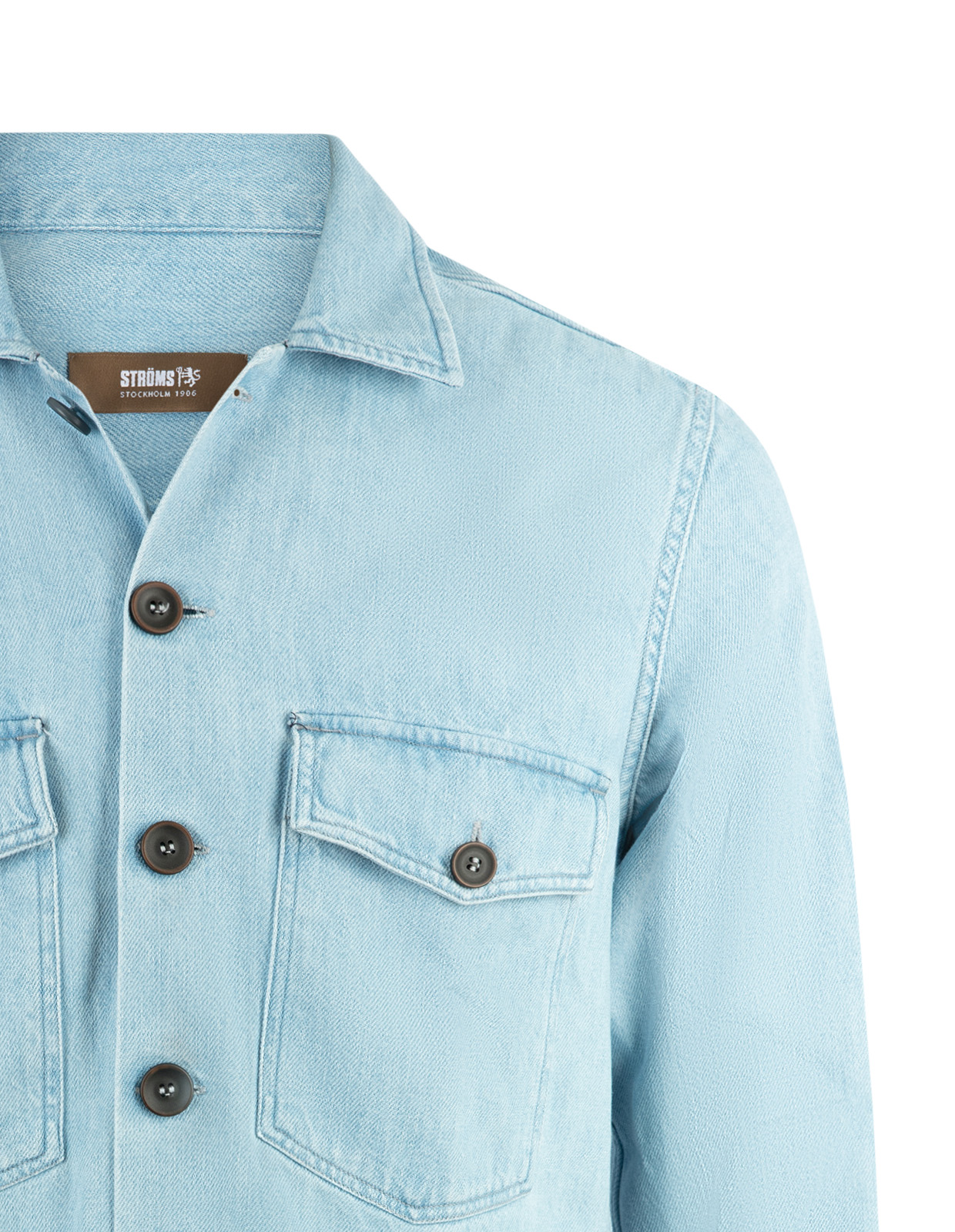 Overshirt Denim Ljusblå M