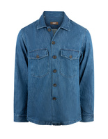 Overshirt Denim Mörkblå