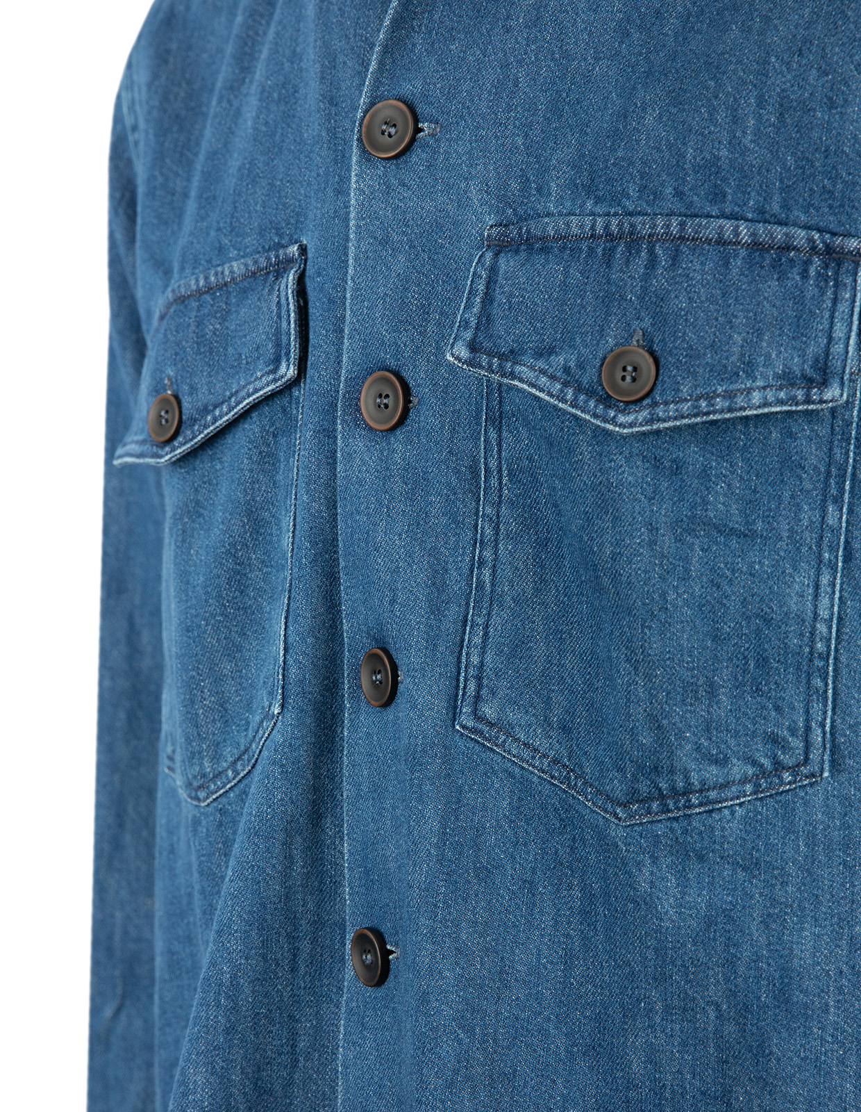 Overshirt Denim Mörkblå M