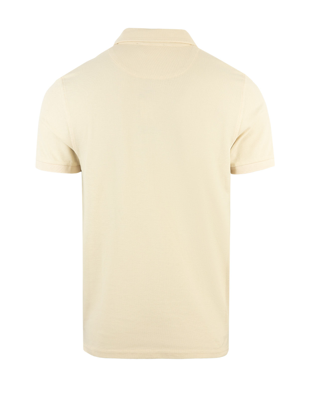 Pikétröja Bomull Ljusbeige