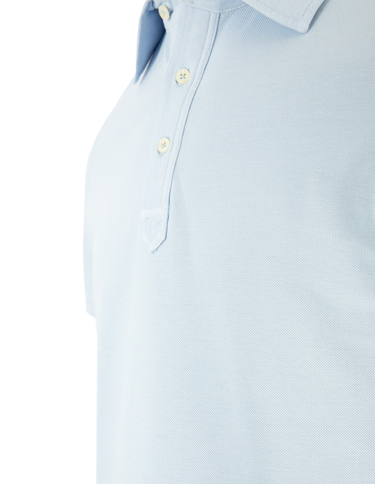 Pikétröja Bomull Ljusblå