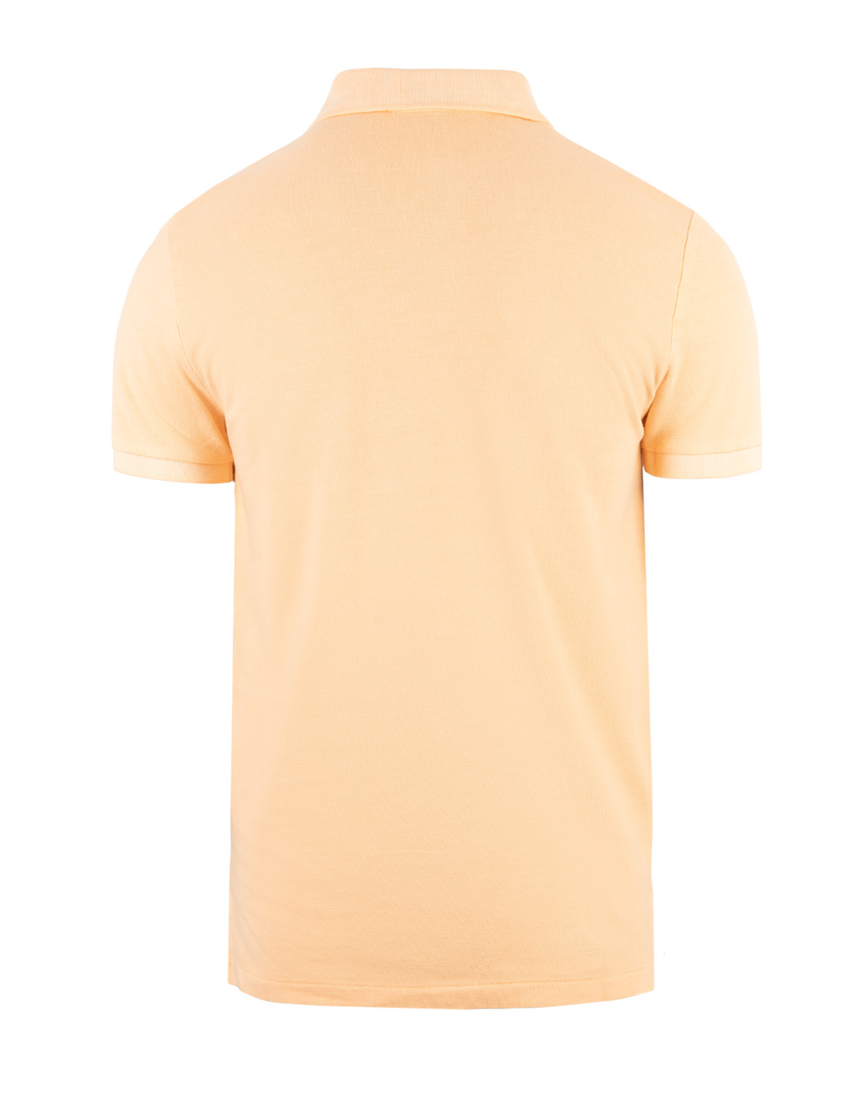 Custom Slim Fit Polo Piké Orange