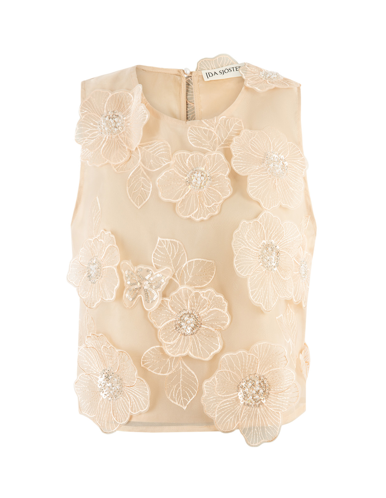 Sarah Top Beige-aprikos 34
