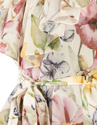Gianna Top Vit Blommig 34
