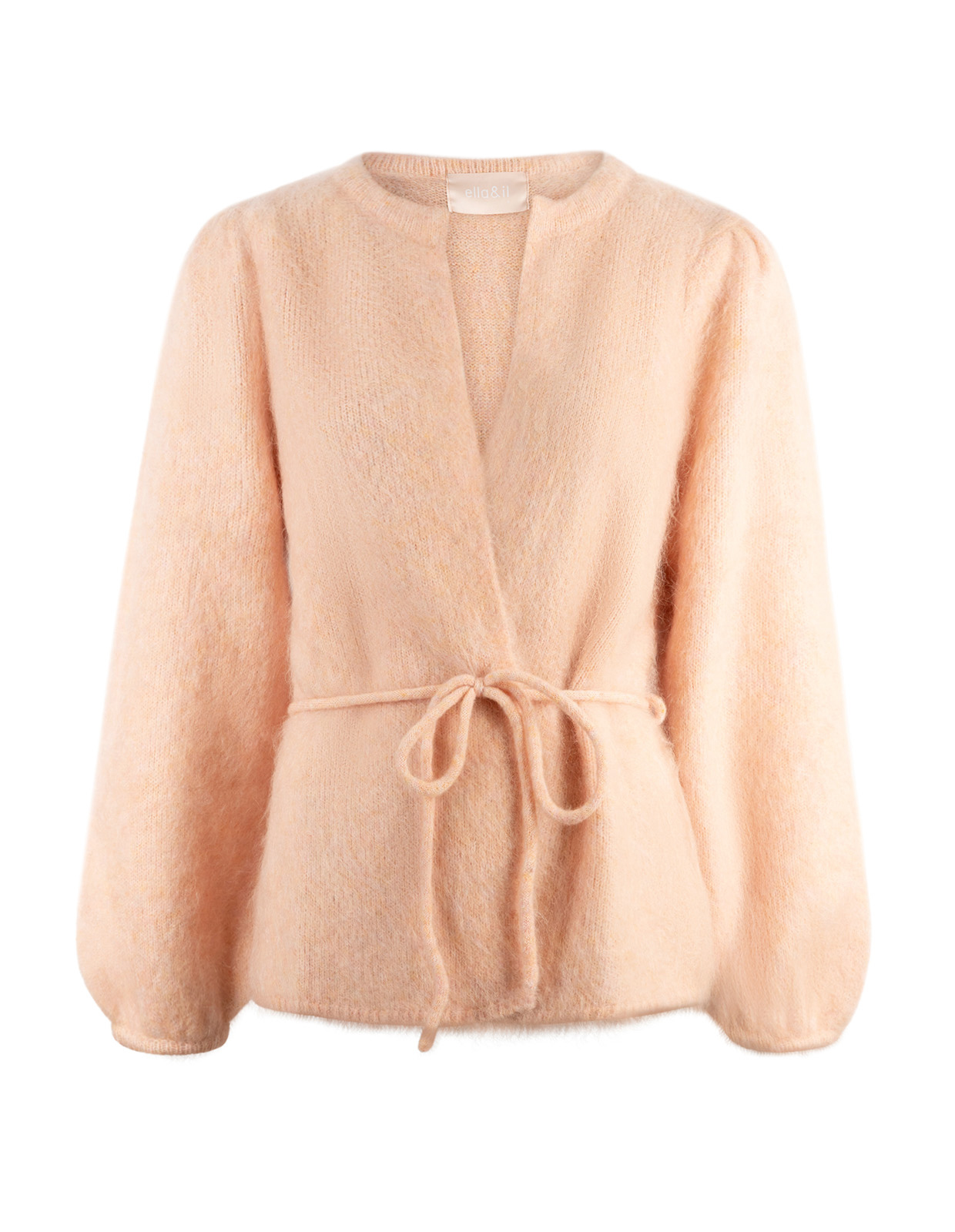Fredrikke Cardigan Mohair Rosa