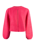 Amelia Cardigan Mohair Cerise
