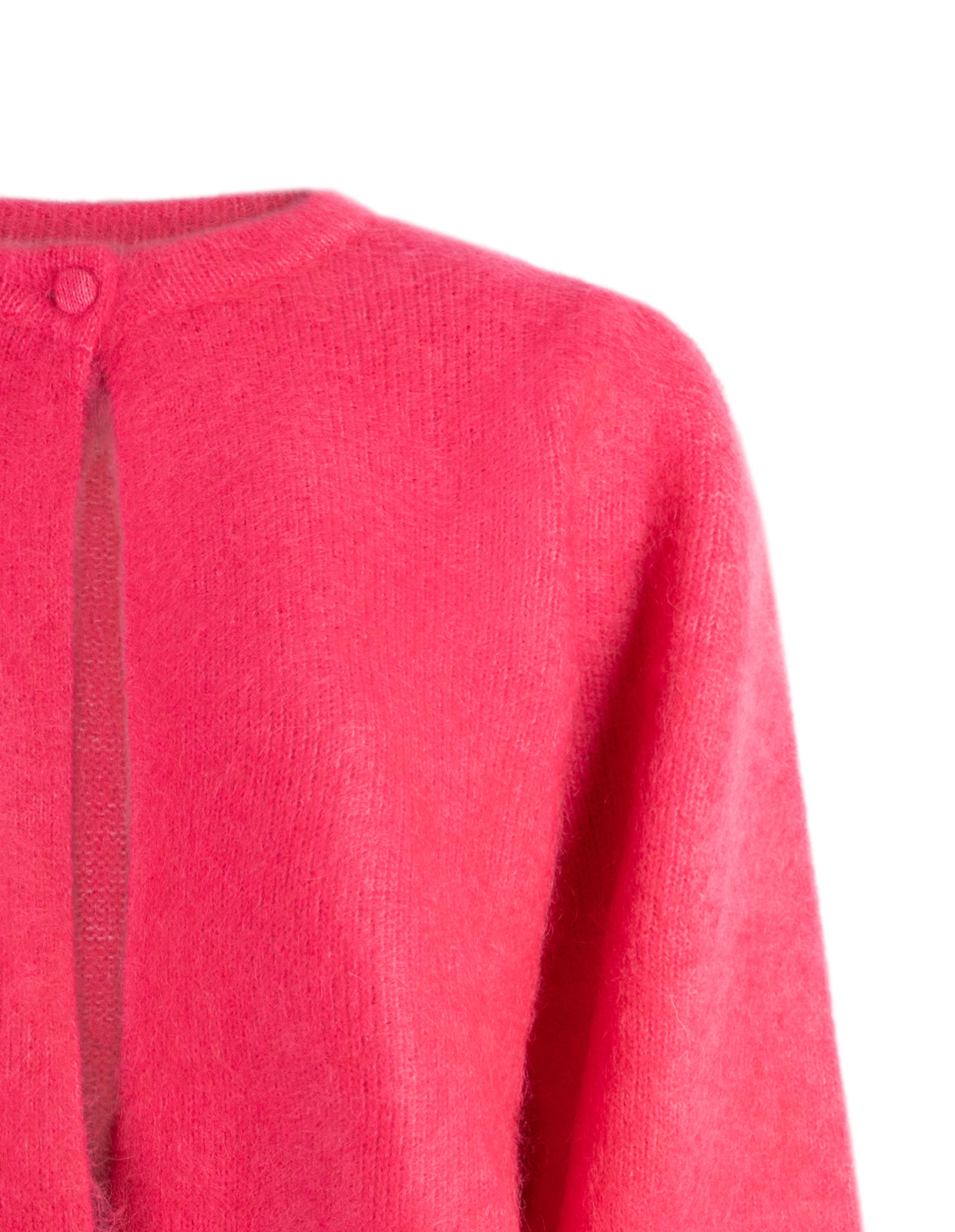 Amelia Cardigan Mohair Cerise