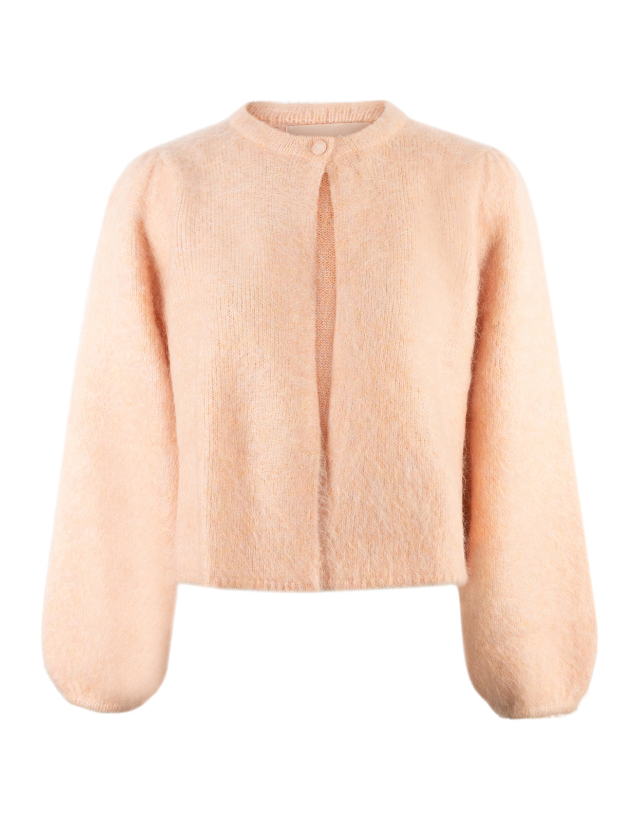 Amelia Cardigan Mohair Rosa