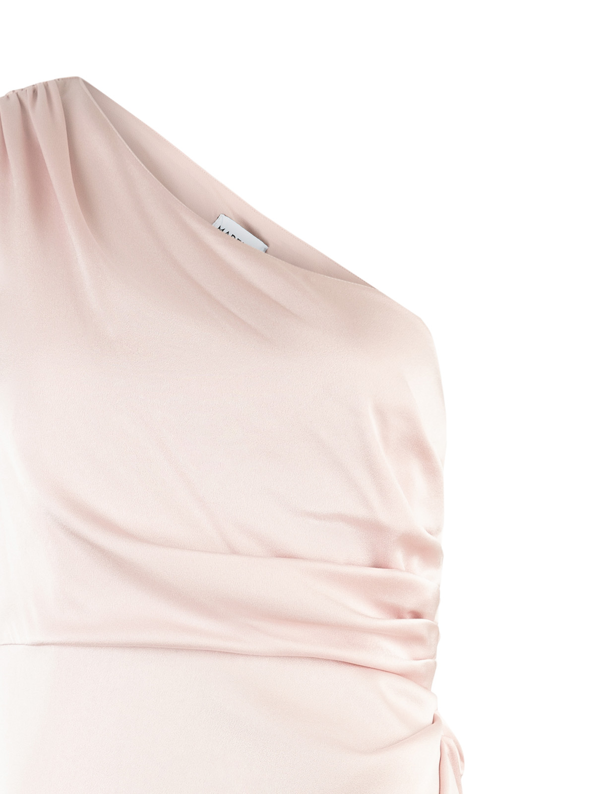 Duse One Shoulder Klänning Rosa