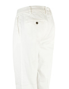 New York 1-Pleat Chinos Vit 44