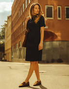 Lea Klänning Navy 46