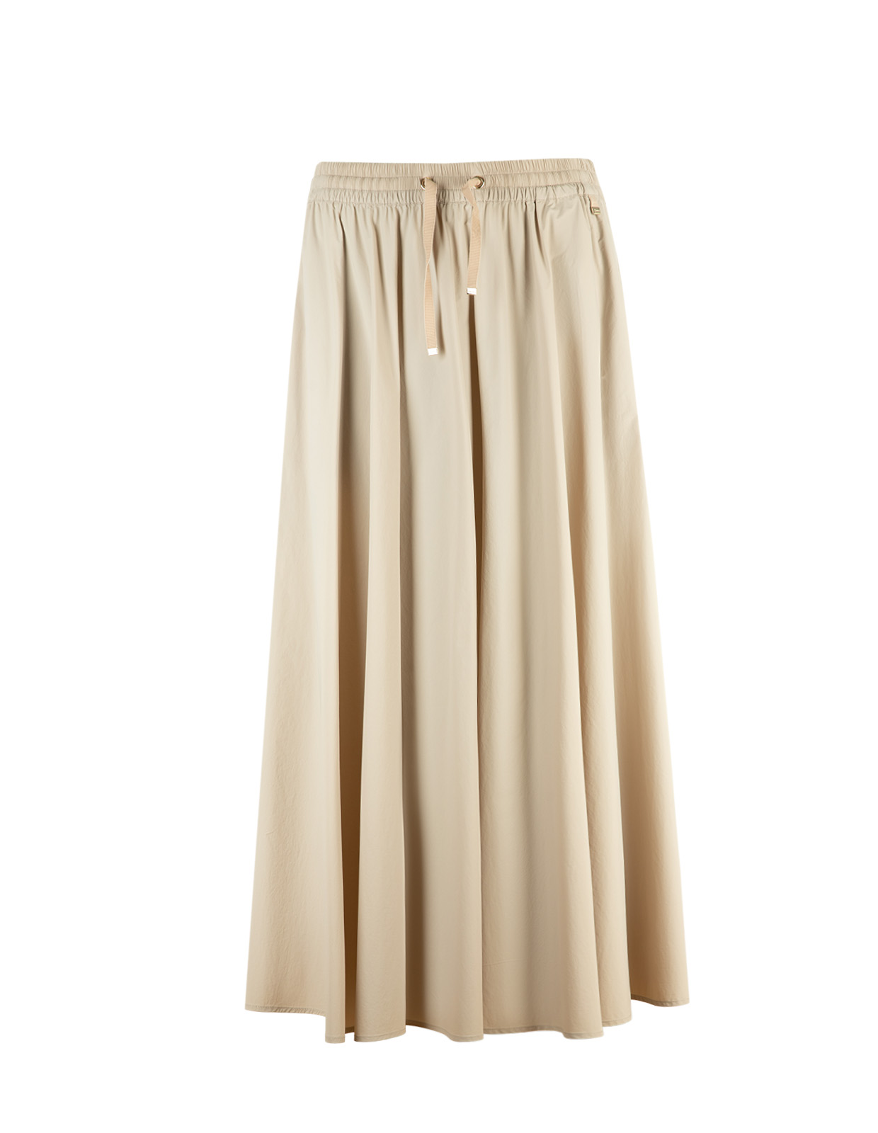 Lång Kjol Ljusbeige