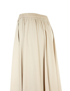 Lång Kjol Ljusbeige 42