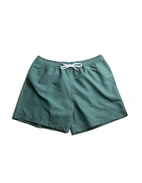 Badshorts Olivgrön L