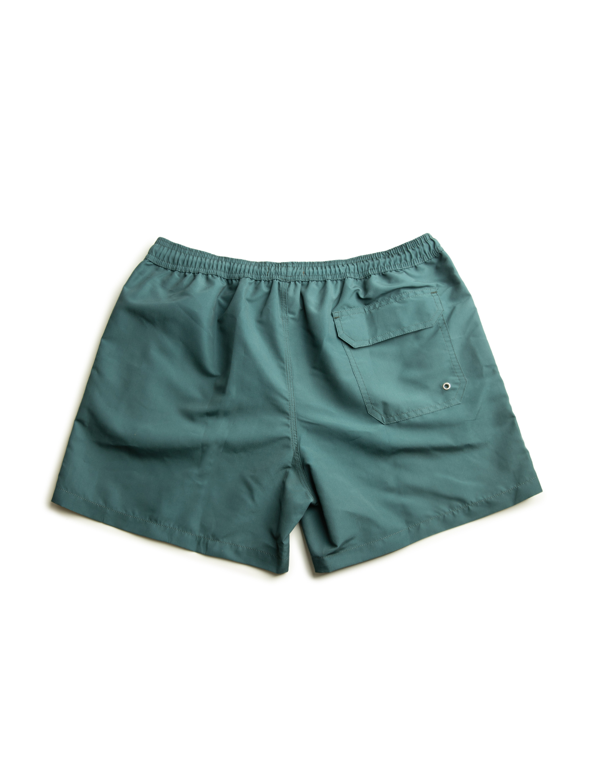 Badshorts Olivgrön