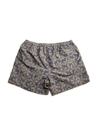 Badshorts Mönstrade Blommig Navy/Grön S