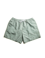 Badshorts Mönstrade Snäckskal Grön XXL