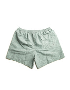 Badshorts Mönstrade Snäckskal Grön XXL