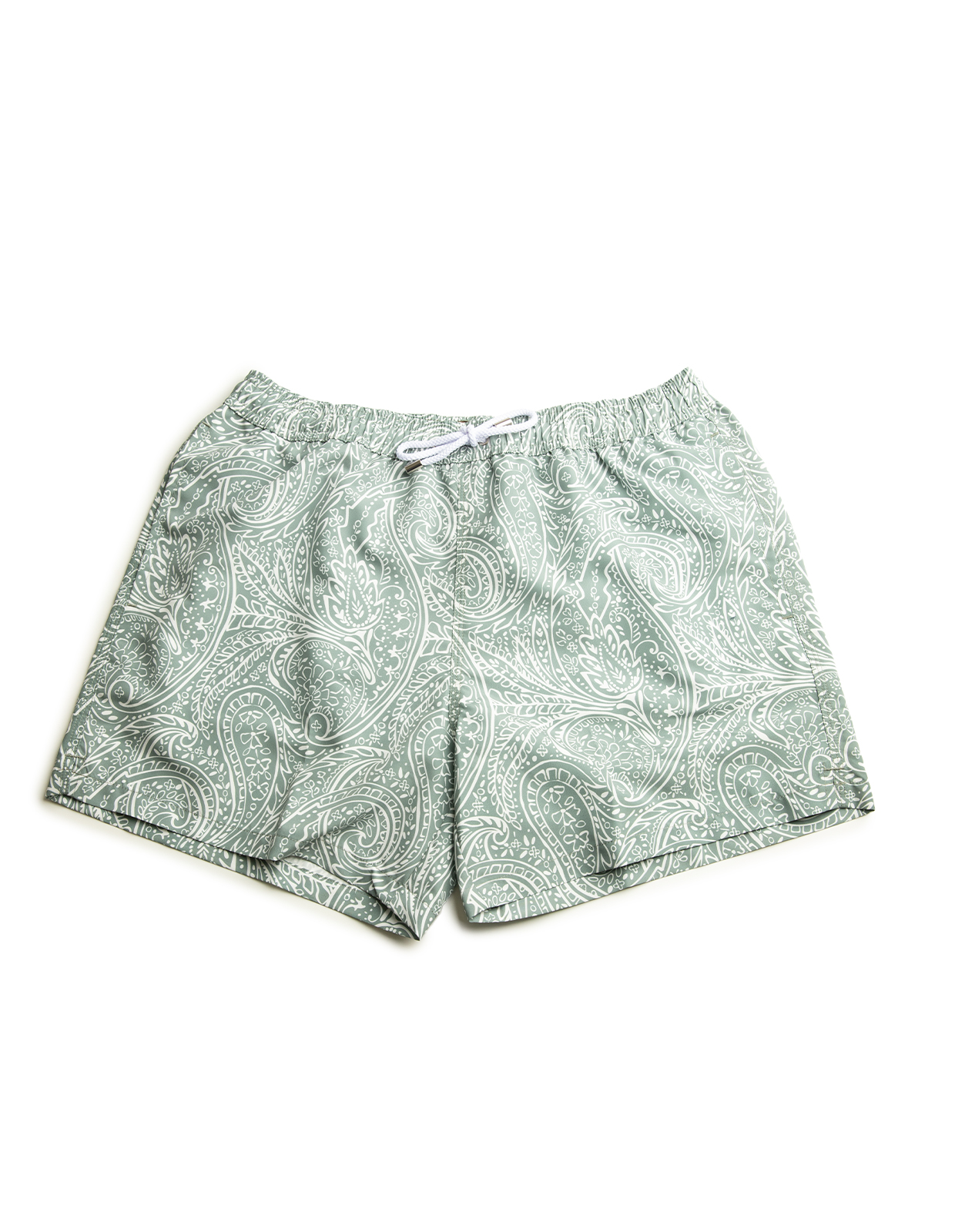Badshorts Mönstrade Paisley Grön