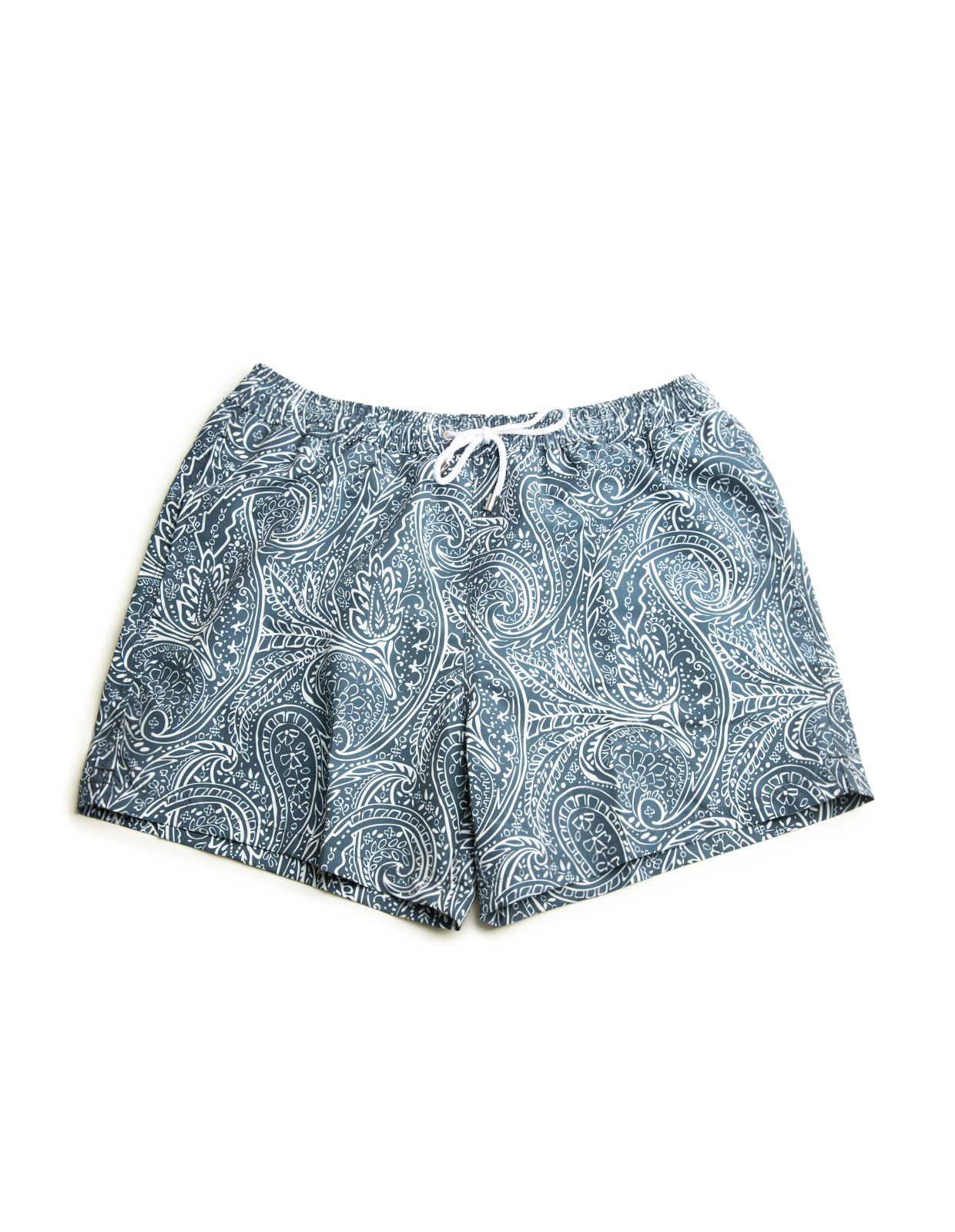Badshorts Mönstrade Paisley Navy