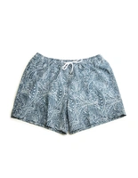 Badshorts Mönstrade Paisley Navy