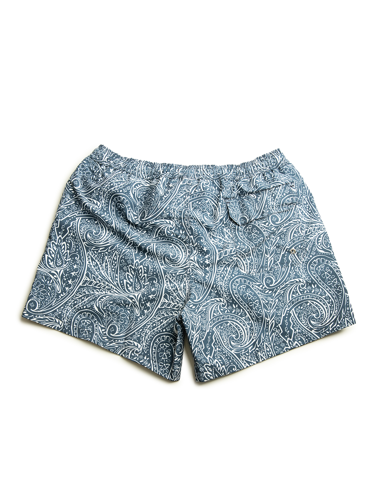 Badshorts Mönstrade Paisley Navy