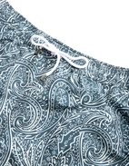 Badshorts Mönstrade Paisley Navy