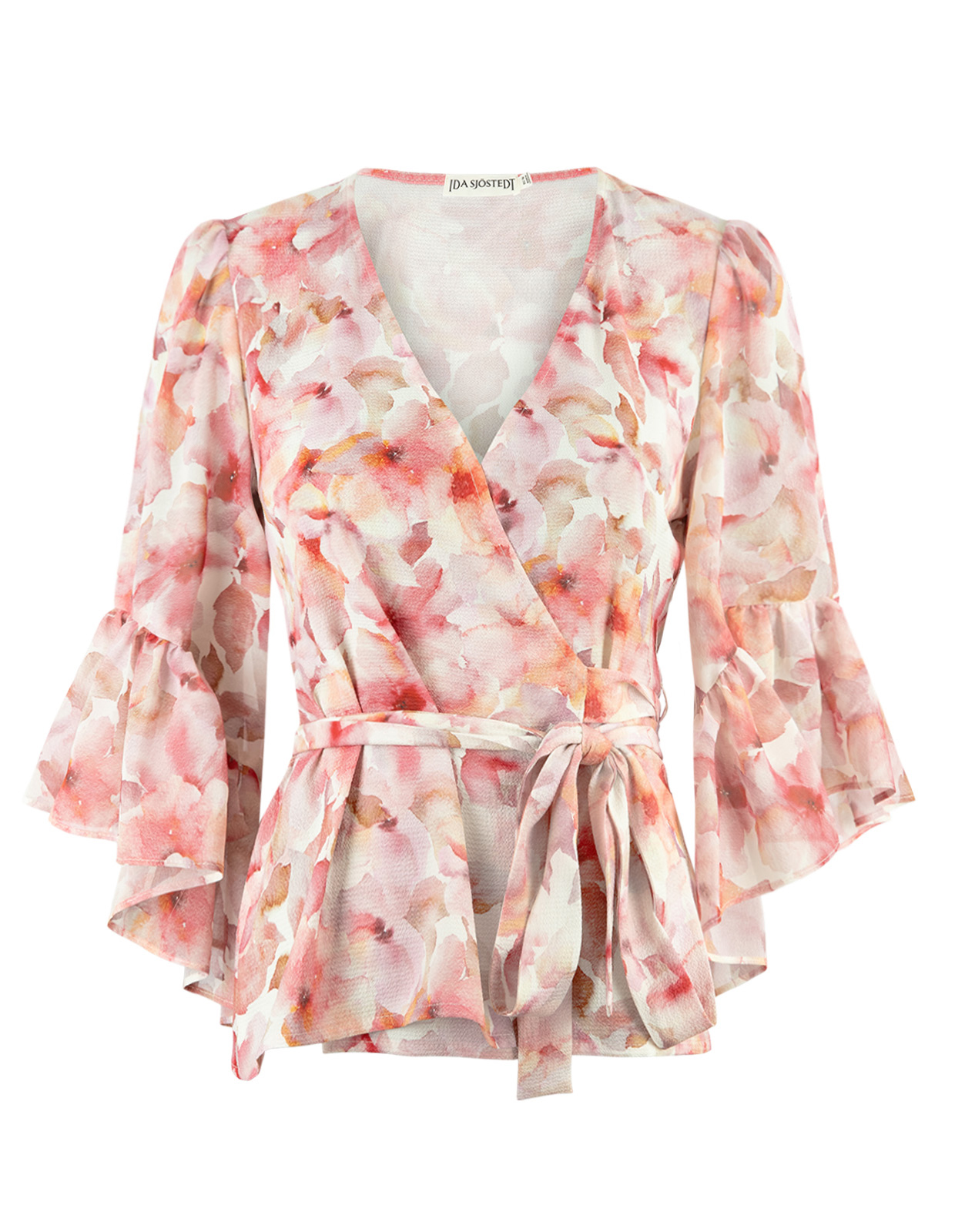 Hallie Blus Rosa Blommig