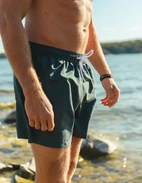 Badshorts Olivgrön L