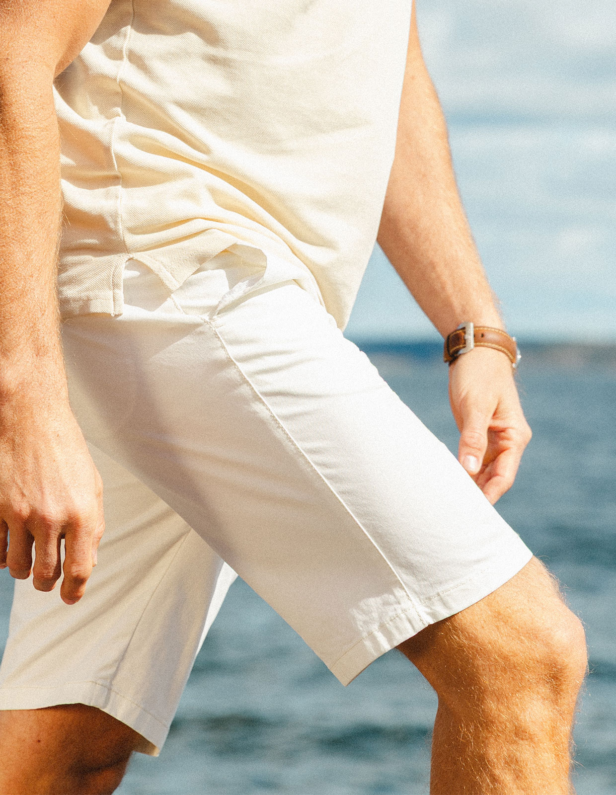 Shorts Bomull Stretch Benvit