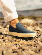 Jetty Slip On Mocka Marinblå