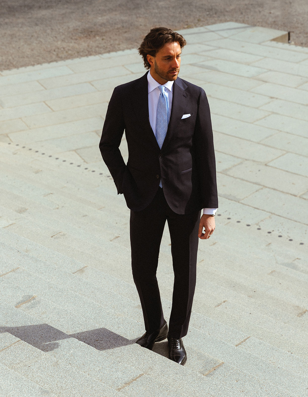 Ego Kavaj Slim Fit Navy