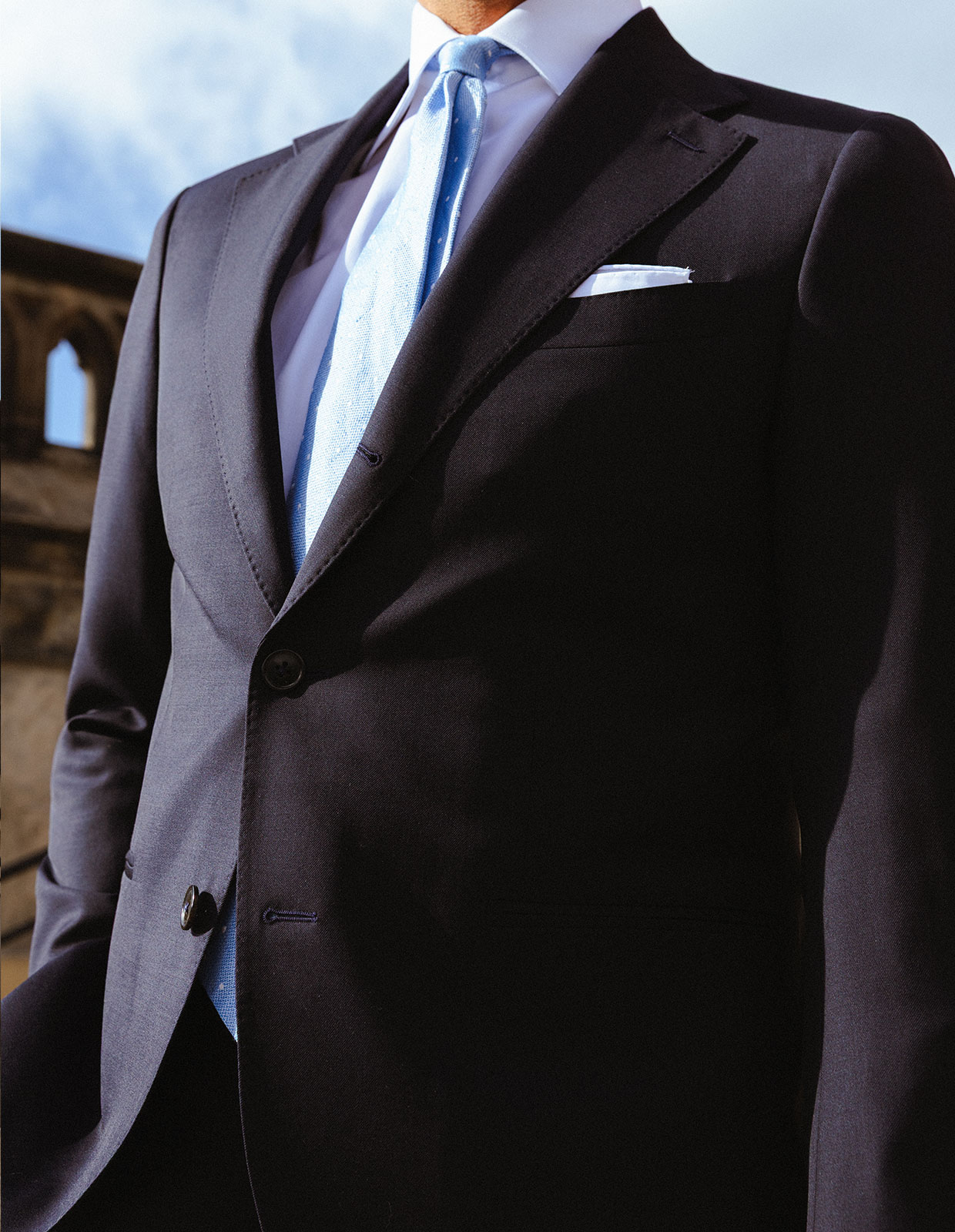 Dandy Kostymbyxa Straight Fit Navy 46