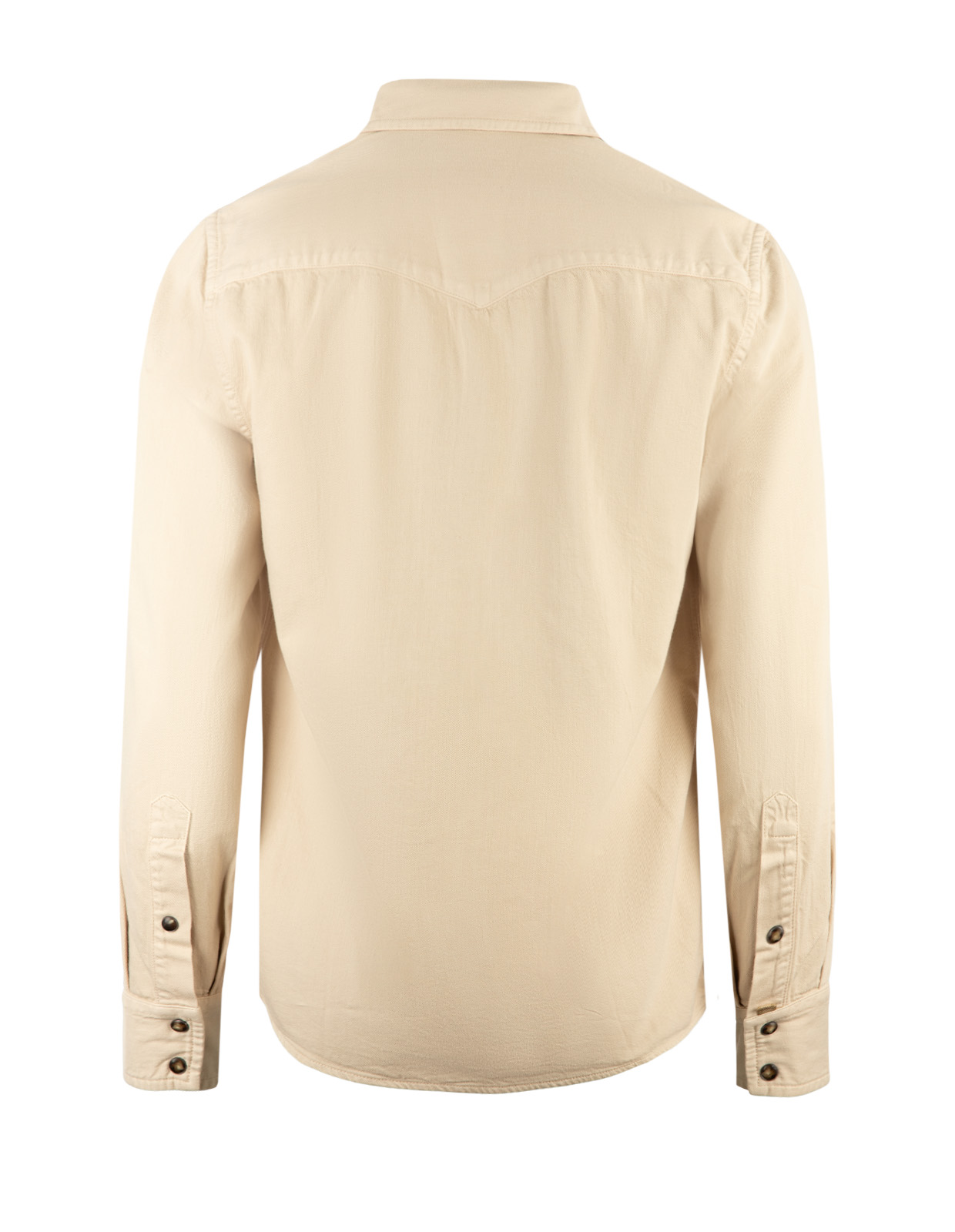 Skjorta Western Bomull Beige XXL