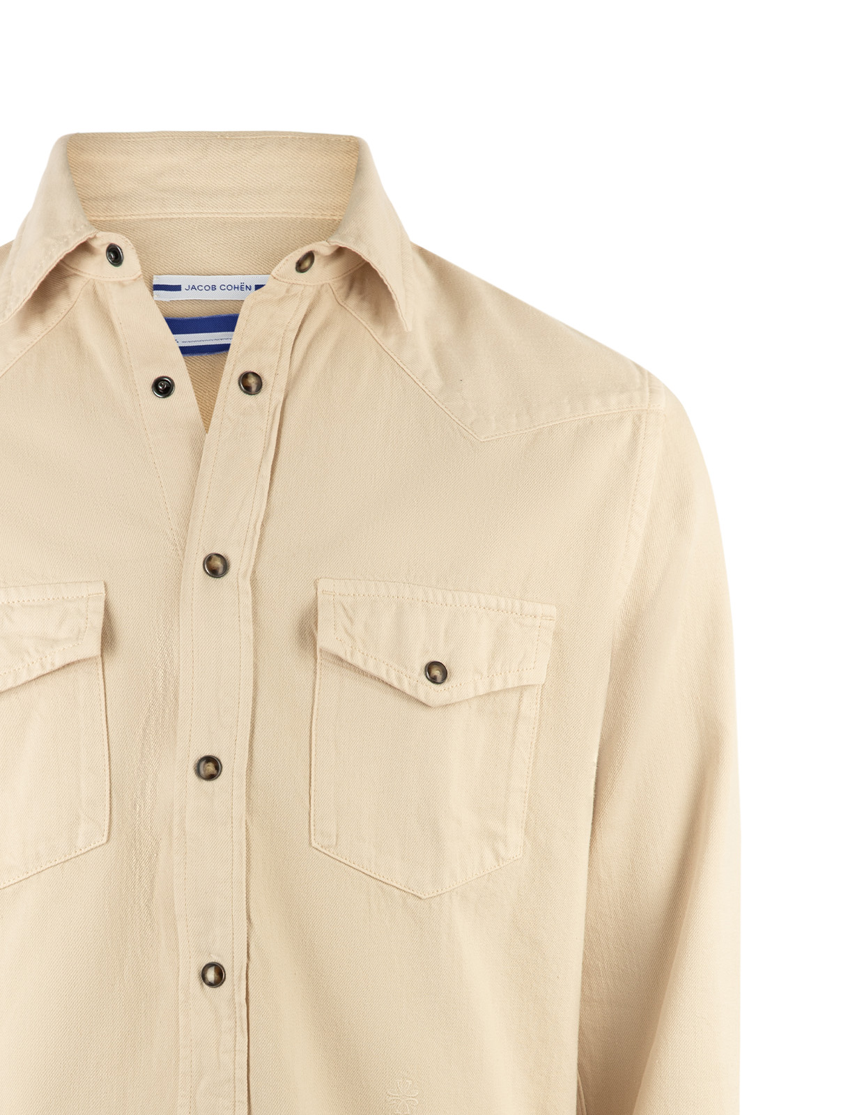 Skjorta Western Bomull Beige XXL