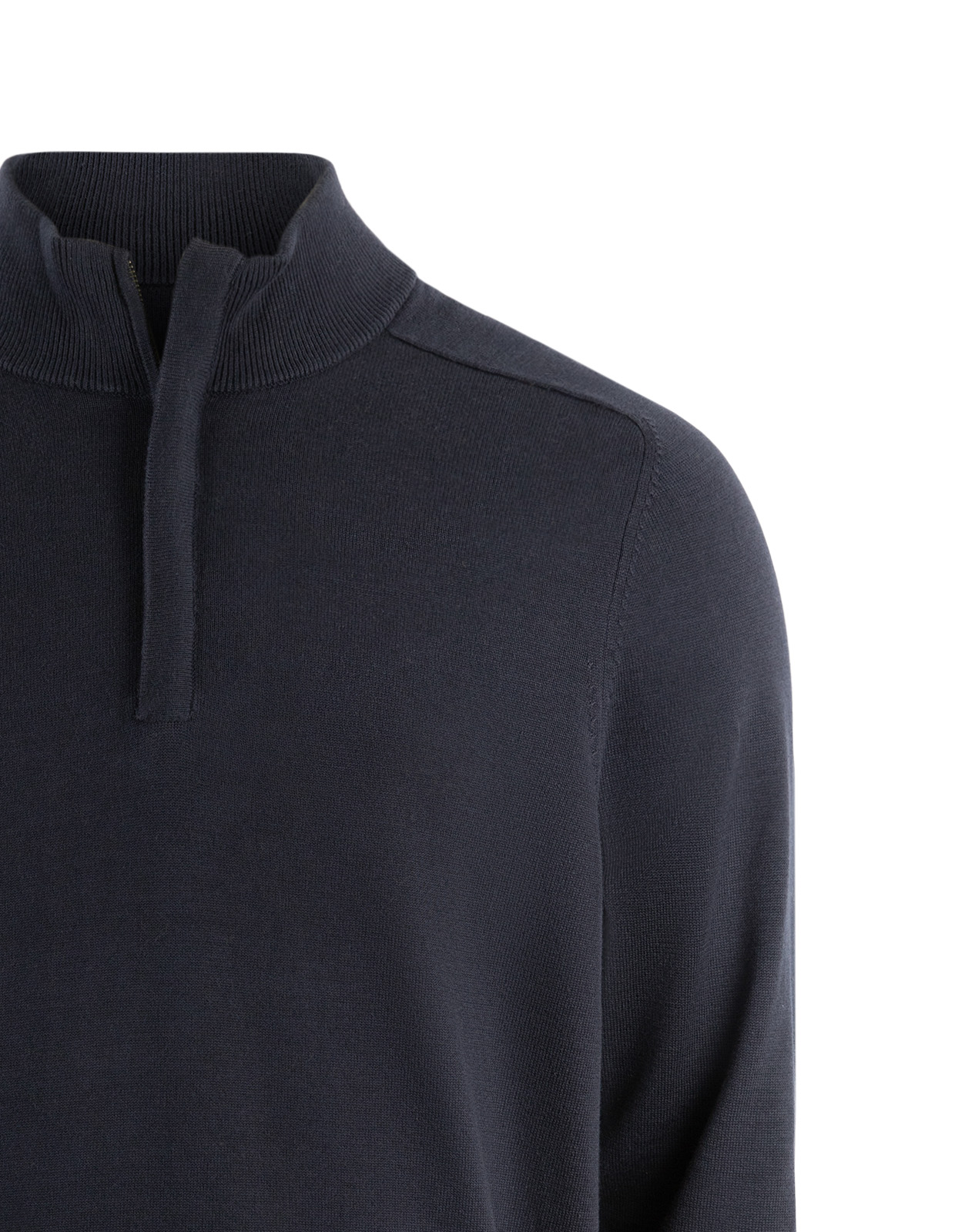 Rumford Zip-tröja Hight Twist Bomull Navy 48