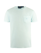 Custom Slim T-shirt Mineral Ljusblå XL