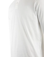 Långärmad Pikétröja Jersey Vit