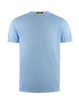 T-shirt Pimabomull Vintage Ljusblå