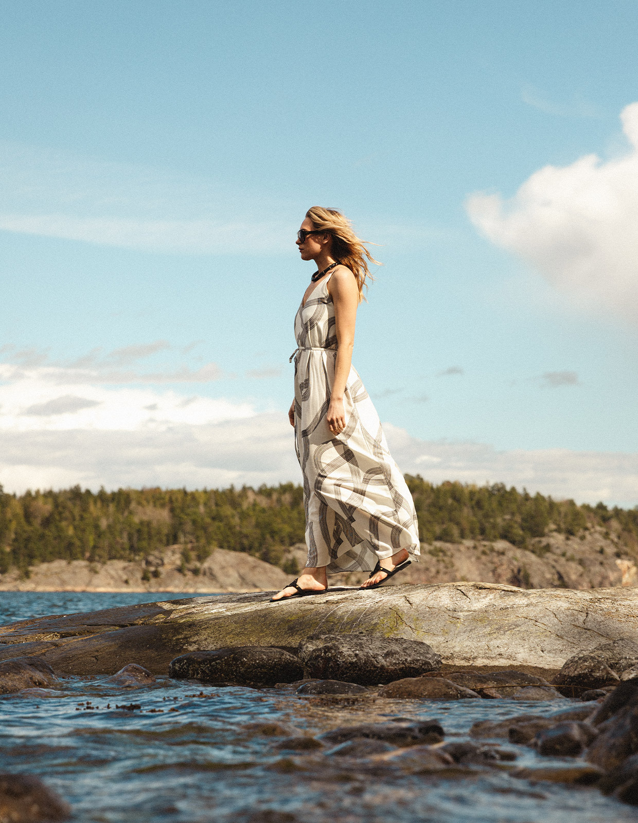 Miller Slip-In Sandal Svart 10