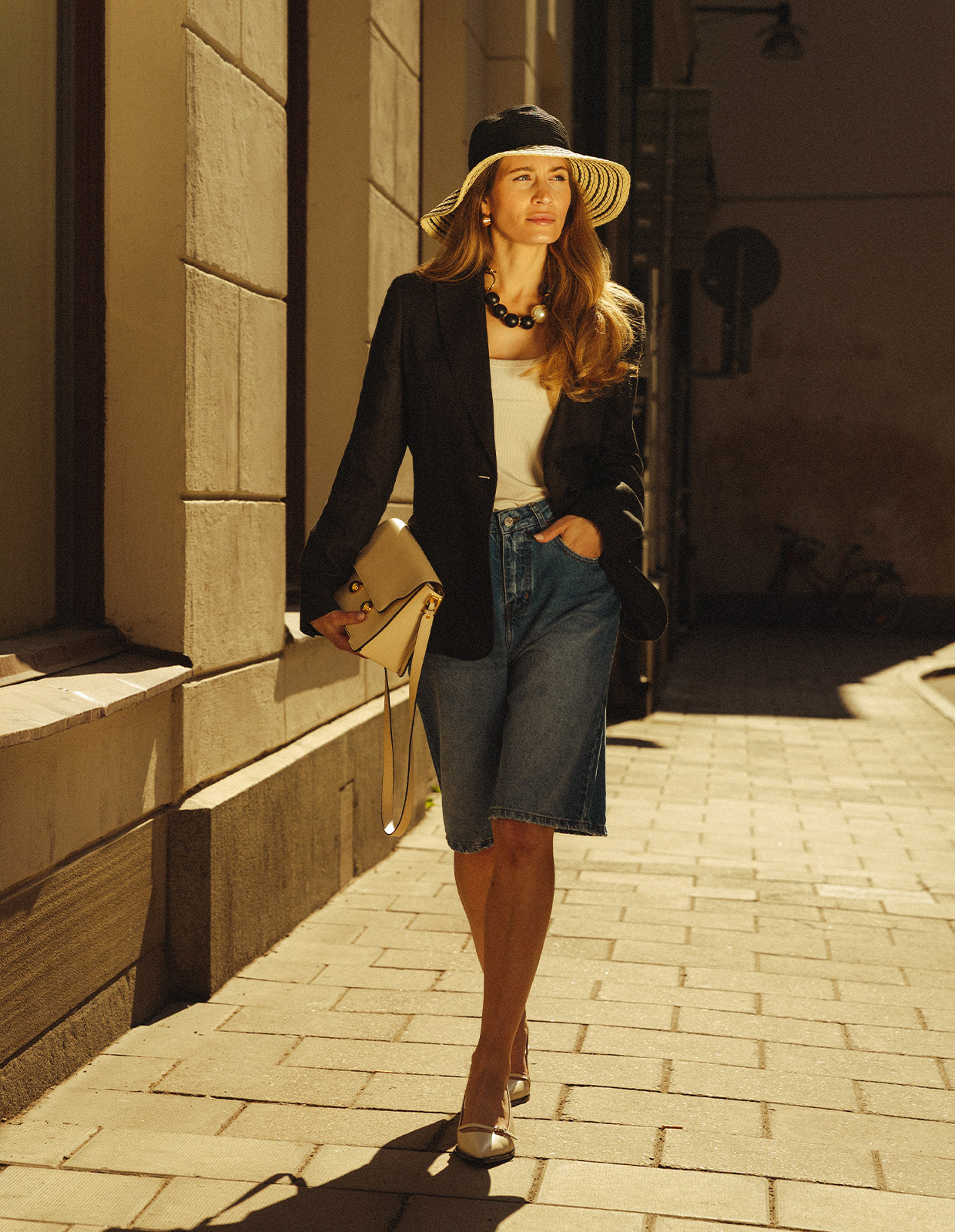 Mira Slingback Sko Vit