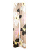 Elastiska Byxor Beige Blommig