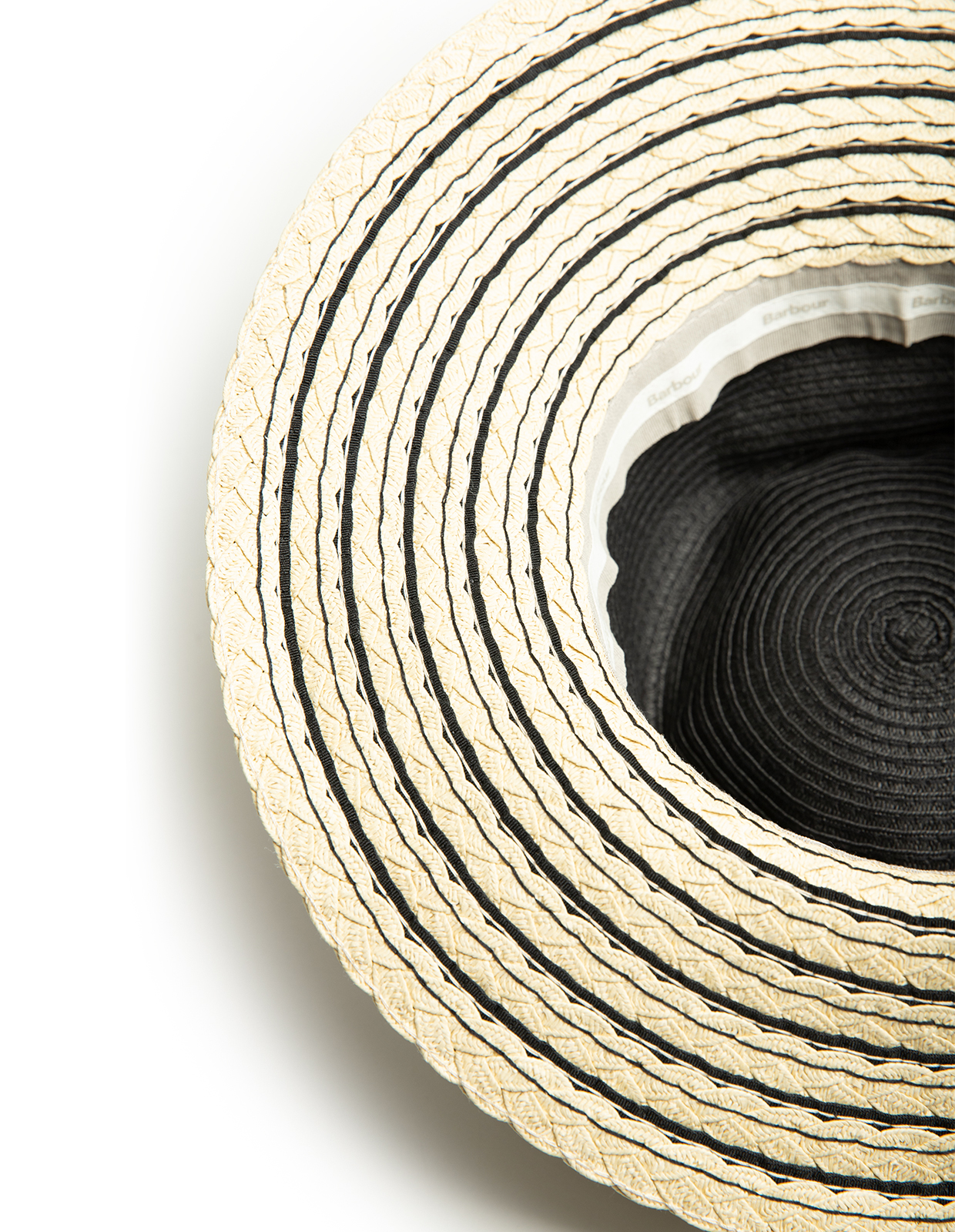Macy Braid Hatt Svart/Beige