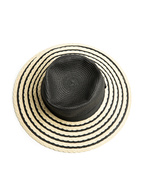 Macy Braid Hatt Svart/Beige