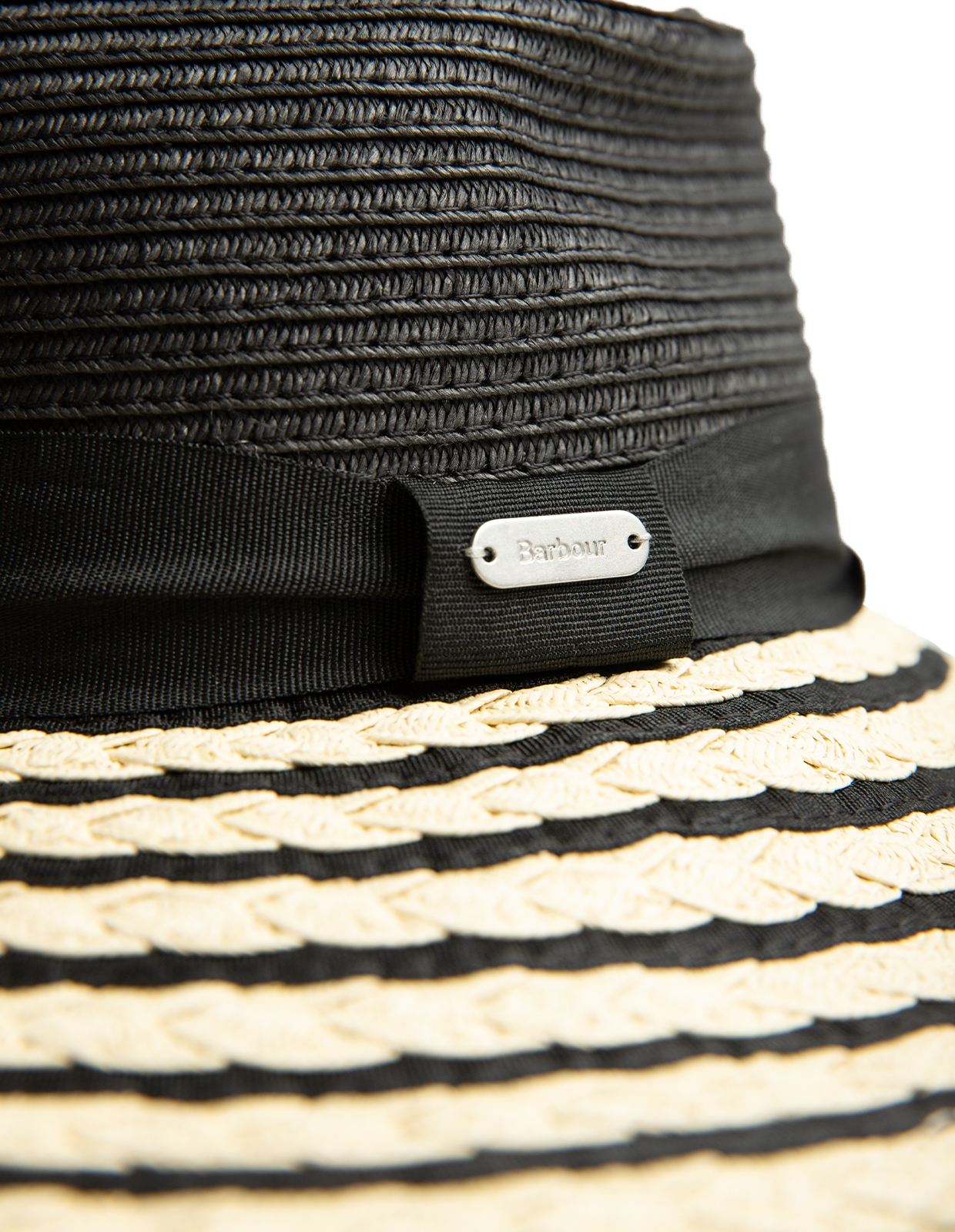 Macy Braid Hatt Svart/Beige