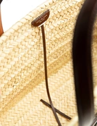 Ella Stråväska Brun/Natur One Size