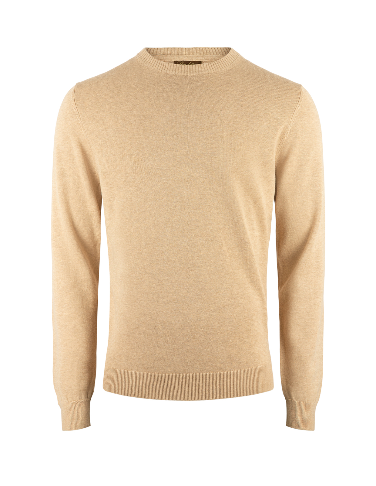 Tröja Rundhals Beige